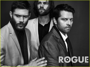  'Supernatural' Cast Rogue Magazine Photoshoot