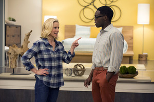  1x01 - Everything Is Fine - Eleanor and Chidi