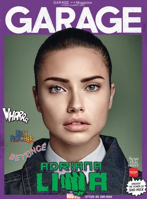 Adriana Lima - Garage Magazine