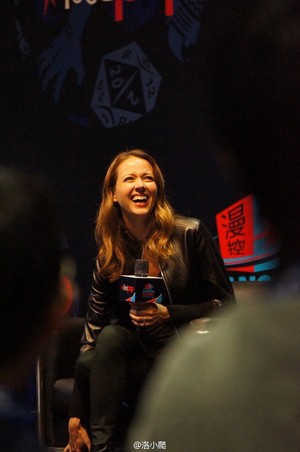 Amy Acker at Shanghai Comic Con 2016