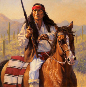  Apache pride por Robert Copple