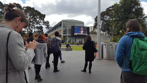  Australians are so worried about this election that the Debatte is being streamed at my uni...