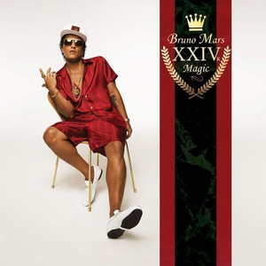  Bruno Mars: "24k Magic" Album cover