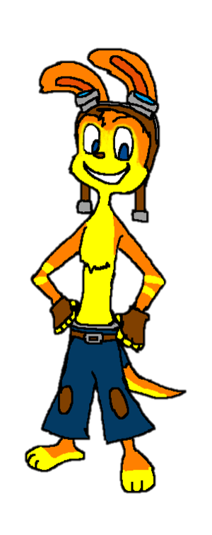 Daxter the Ottsel with his Pants.