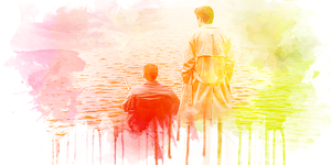 Dean and Castiel