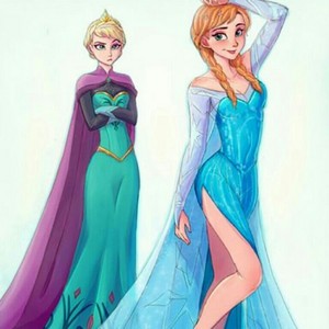 Elsa and anna