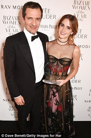 Emma Watson at Harper's Bazaar's Woman of the Year, in London [October 31, 2016]