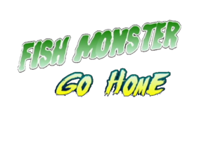  ikan Monster go halaman awal (Logo)