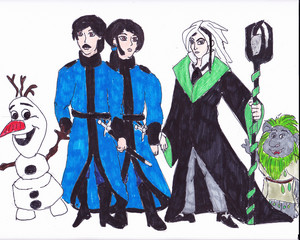  Frozen آگ کے, آگ concept art - other characters