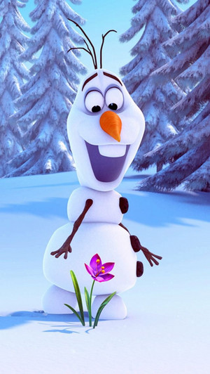  frozen Olaf Phone Wallaper