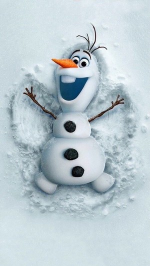  Frozen Olaf Phone Hintergrund