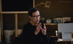  Harrison Wells in "Power Outage"
