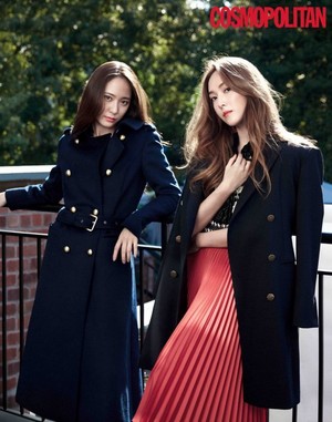  Jessica and Krystal for 'Cosmopolitan'