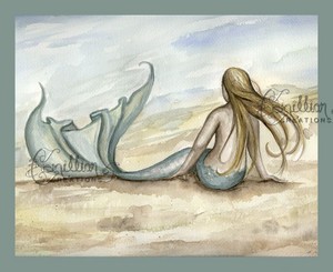 Mermaid on Beach