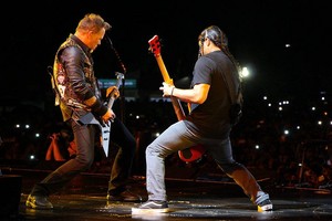  Metallica's Bogota 显示