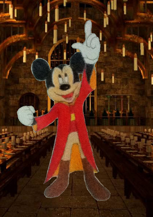  Mickey 쥐, 마우스 in Gryffindor