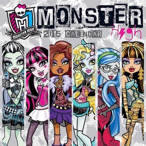  Monster High 2015 Calendar