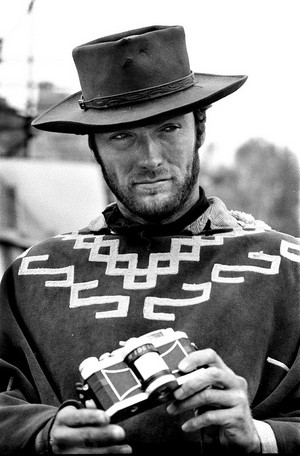  On the set of For A Few Dollars More﻿