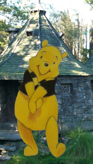  Pooh in Hufflepuff