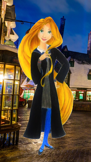  Rapunzel in Ravenclaw