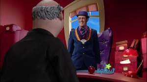  Robbie Rotten and Mayor Meanswell