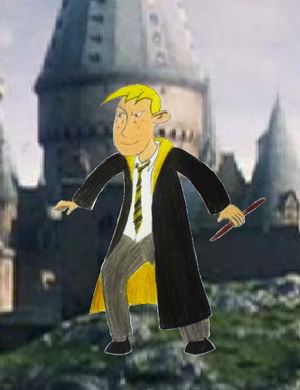  Ron Stoppable in Hufflepuff