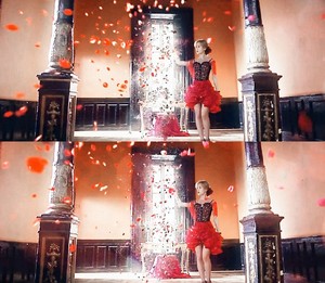  SNH48 Kiku Princess बरसती, लबादा