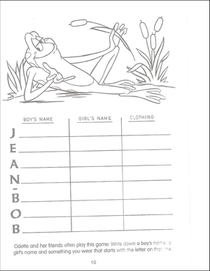  cisne Princess Funtime Activity Book page 10