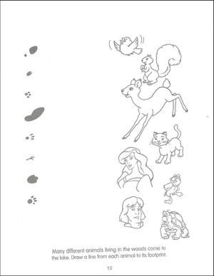  天鹅 Princess Funtime Activity Book page 12