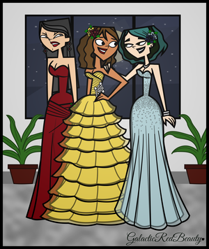  TD Prom: Heather, Courtney, and Gwen
