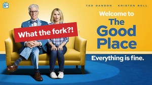  The Good Place - Season 1 Poster - What the fork?!