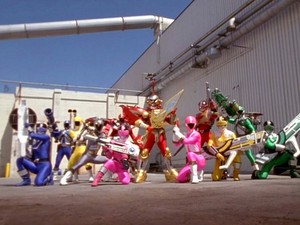  Time Force and Lightspeed Rescue Power Rangers Morphed