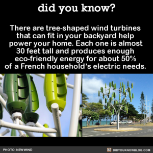  Tree-Shaped Wind Turbines