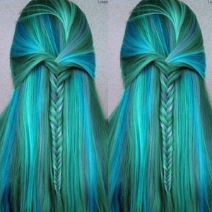  Turqoise Mermaid Hair