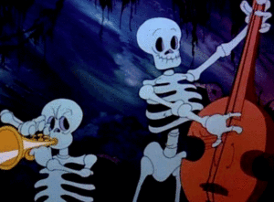  UB Iwerks skeleton band (animated gif)