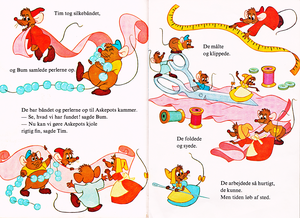  Walt Disney boeken - Donald Duck's Bookclub: Cinderella (Danish Version)