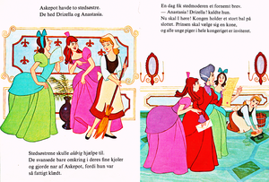  Walt Disney boeken - Donald Duck's Bookclub: Cinderella (Danish Version)