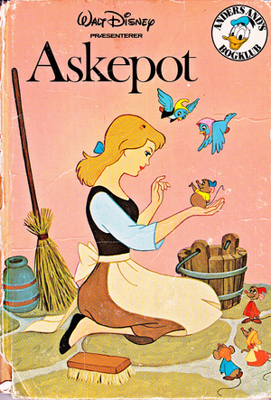  Walt Disney Bücher - Donald Duck's Bookclub: Aschenputtel (Danish Version)