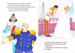  Walt Disney vitabu - Donald Duck's Bookclub: cinderella (Danish Version)