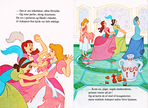  Walt Disney Books - Donald Duck's Bookclub: Sinderella (Danish Version)