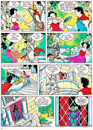  Walt disney Movie Comics - Snow White and the Seven Dwarfs (Danish 1992 Version)