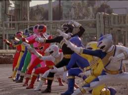  Wild Force and Time Force Power Rangers Morphed