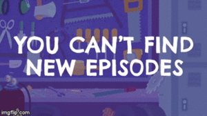  Du can't find new episodes.