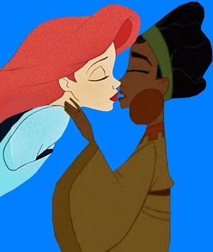 ariel and chicha are to kiss 2