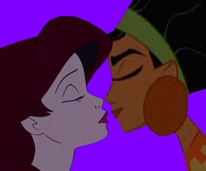 ariel and chicha are to kiss