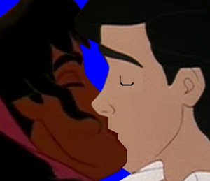  esmeralda and eric kiss 4