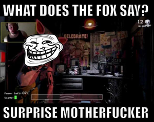  foxy jumpscare funny