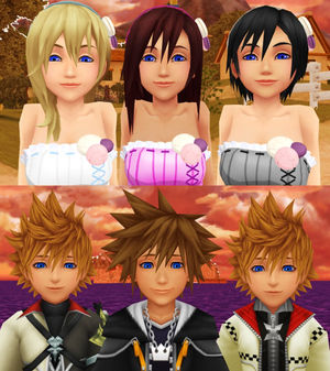  kingdom hearts boys and girls tanggal couples