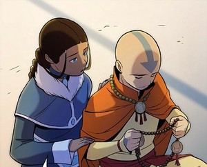  the Rift -Aang and Katara