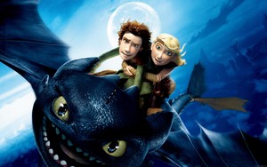  दीवार 1409235702 how to train your dragon hiccup toothless and astrid